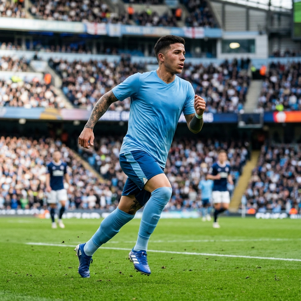 Blockbuster Transfer Pursuit: Enzo Fernández Agrees Personal Terms with Manchester City as Bruno Fernandes Contract Talks Stall