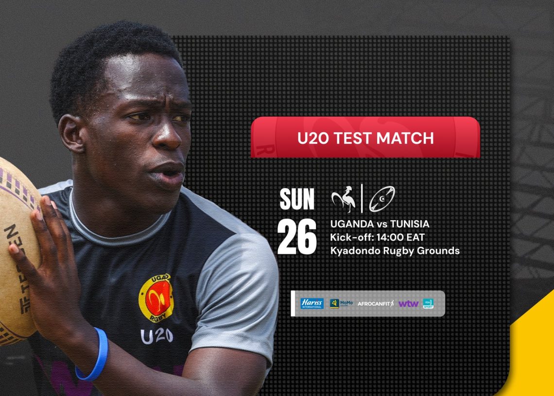 Uganda U20 Rugby Cranes and Tunisia Face Off in Crucial Barthés Trophy Prep